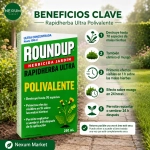 ROUNDUP - Herbicida para todo tipo de malas hierbas 250 ml