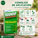 ROUNDUP - Herbicida para todo tipo de malas hierbas 250 ml
