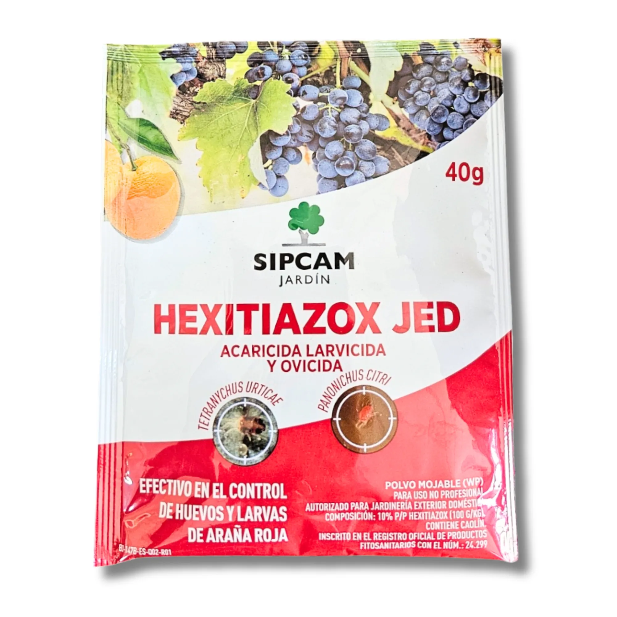 Acaricida Hexitiazox JED 10% WP 40 g Sipcam Jardín