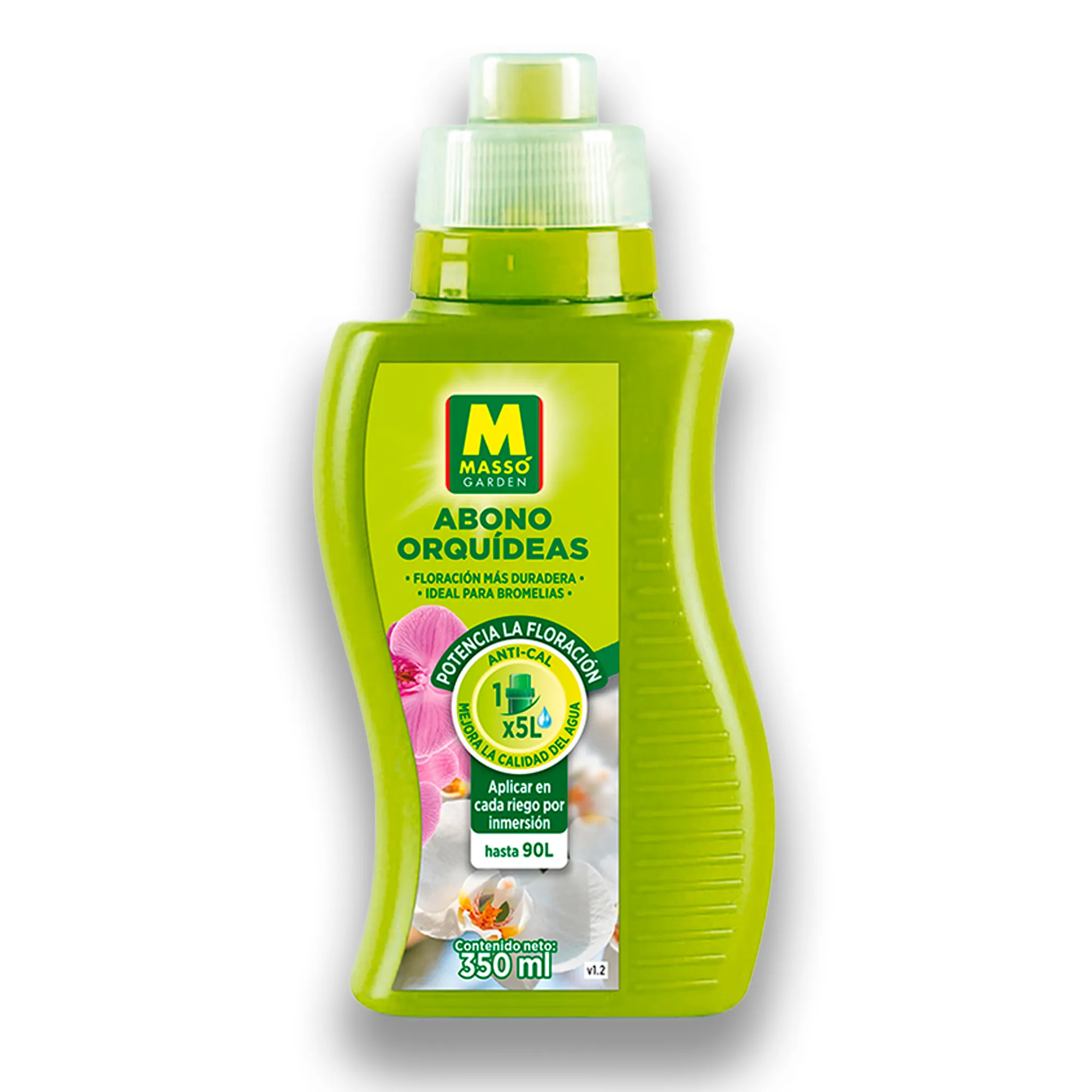 Abono Orquídeas Anti-Cal Massó 350 ml Profesional para Riego