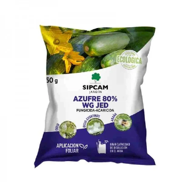 Azufre en Polvo Mojable Ecológico 50g