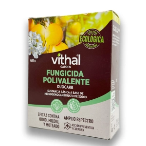 Fungicida DUOCARB 60g – Acción Rápida contra Oídio, Mildiu y Hongos en Cultivos y Jardín