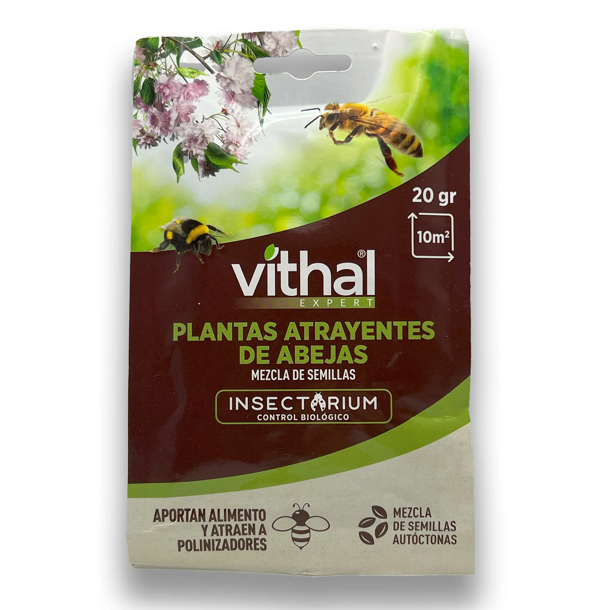 Semillas para Atraer Abejas 20g – Flora autóctona para proteger polinizadores y biodiversidad en tu jardín
