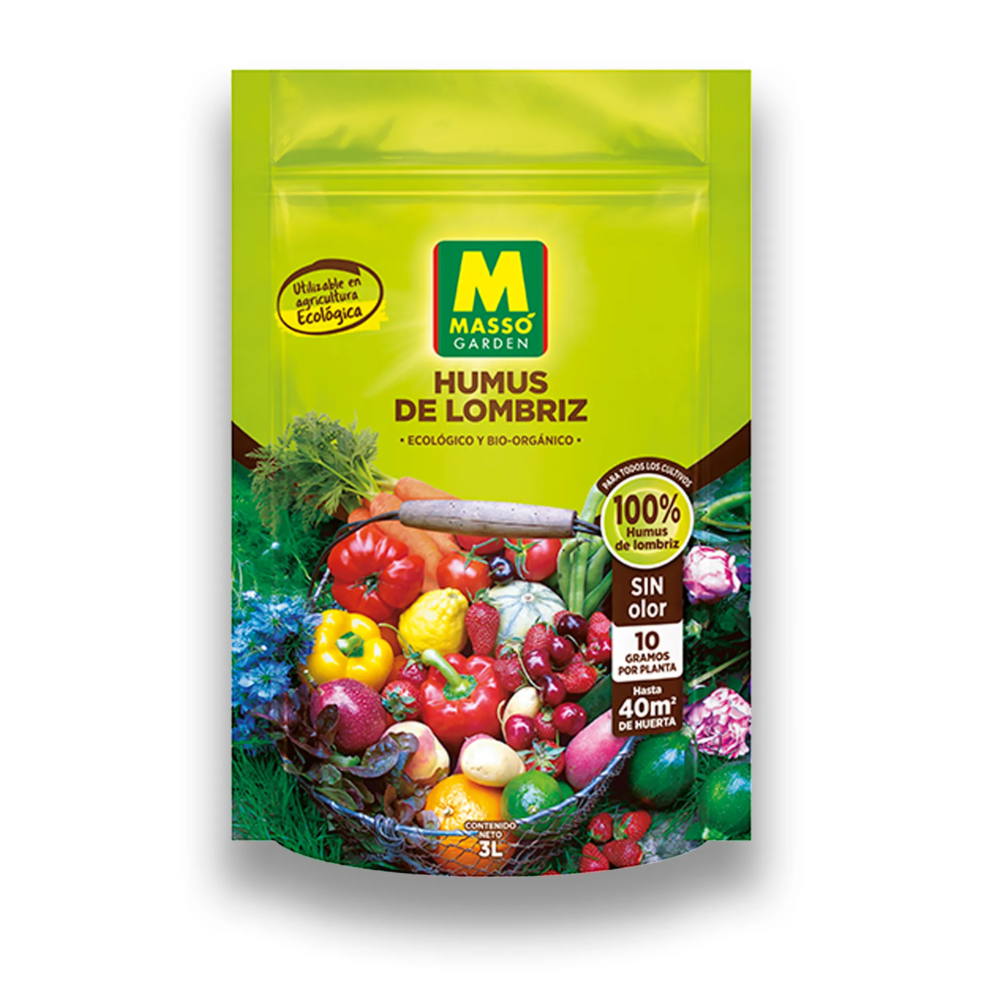 Humus de Lombriz 100% Natural y Ecológico – Nutrición Completa para tus Plantas