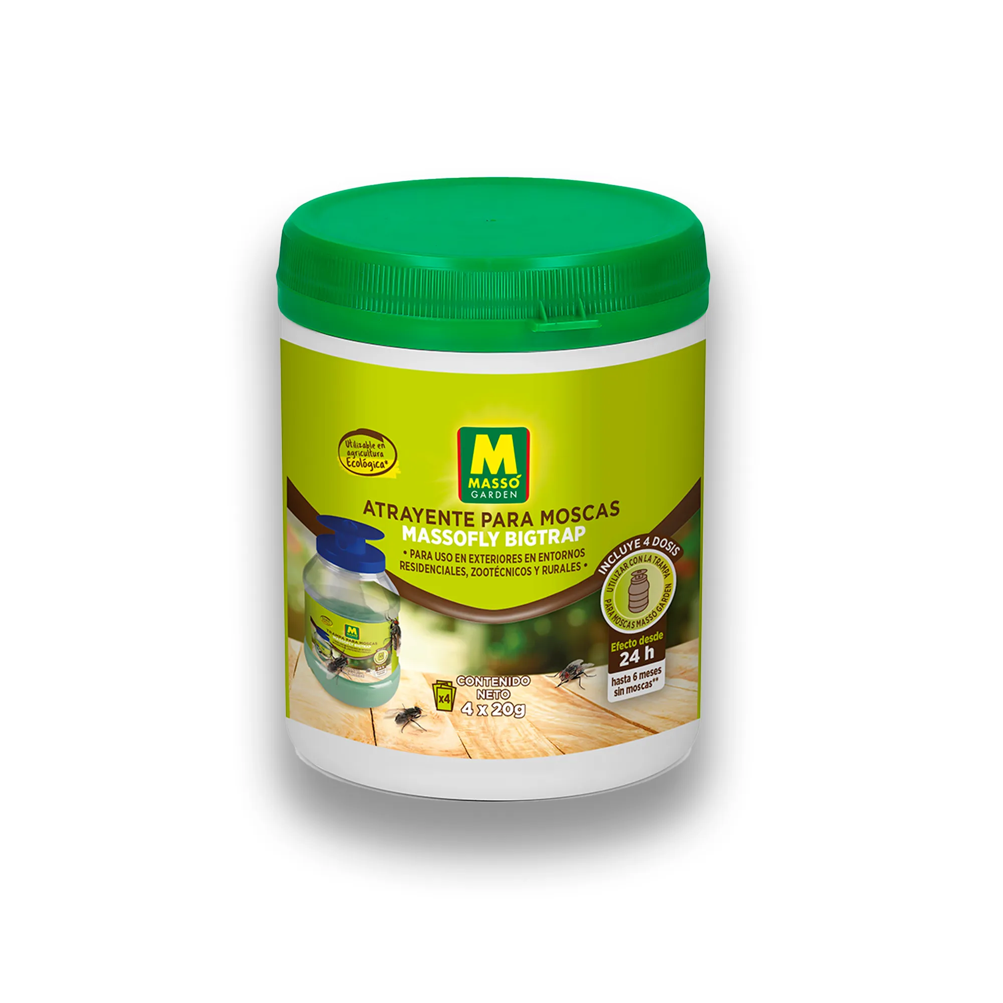 Recambio de Trampas para Moscas Massó 4x20g