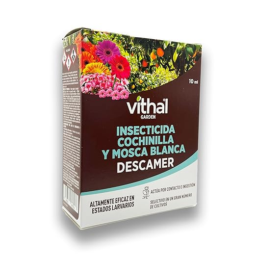 Insecticida Cochinilla y Mosca Blanca 10 ml – Control desde la Fase Larvaria para Jardín y Frutales