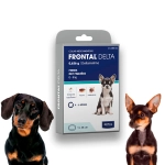 Collar antiparasitario para perros pequeños