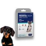 Collar antiparasitario para perros pequeños