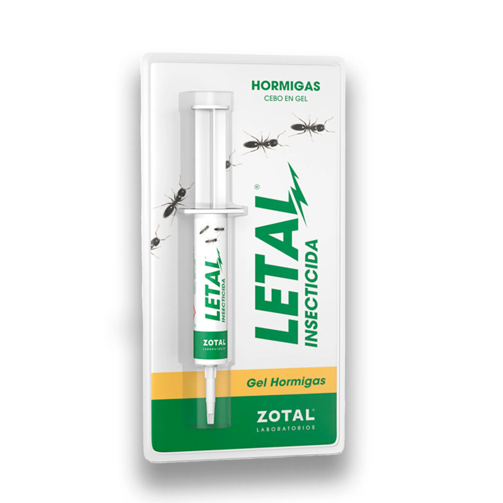 LETAL Gel Hormigas 10g – Elimina colonias de Hormigas desde el interior con acción retardada