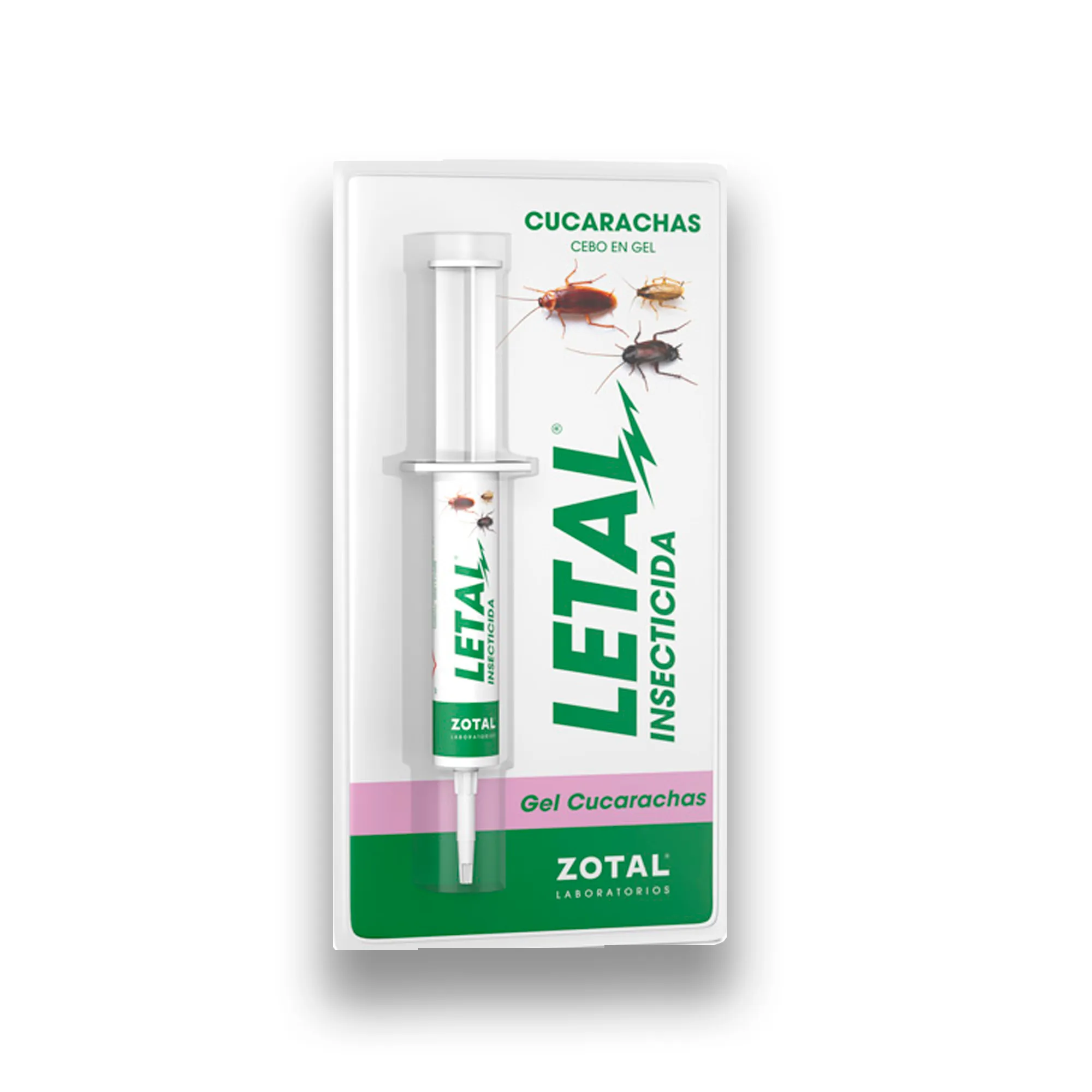 LETAL Gel Cucarachas 10g – Insecticida Profesional para Eliminar Colonias de Cucarachas en tu Hogar
