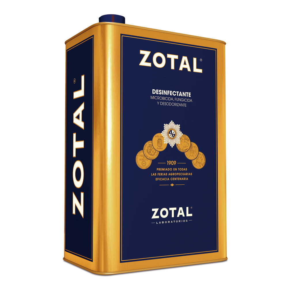 ZOTAL Clásico – Desinfectante Ganadero Potente con Acción Bactericida, Fungicida y Desodorizante