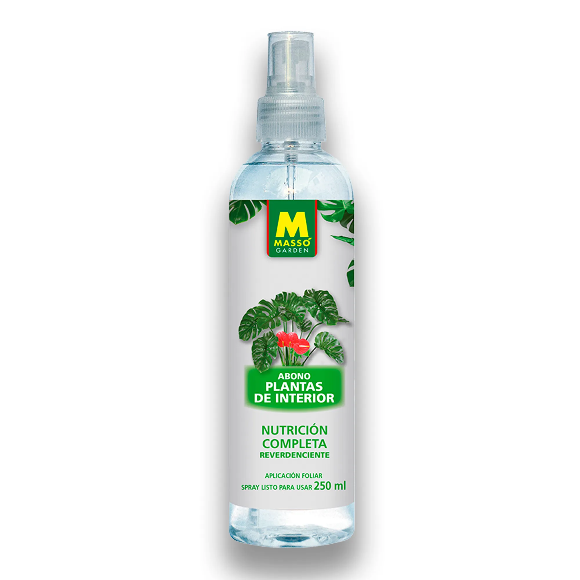 Abono Foliar Plantas de Interior 250ml – Hojas verdes, hidratadas y sanas con aplicación directa
