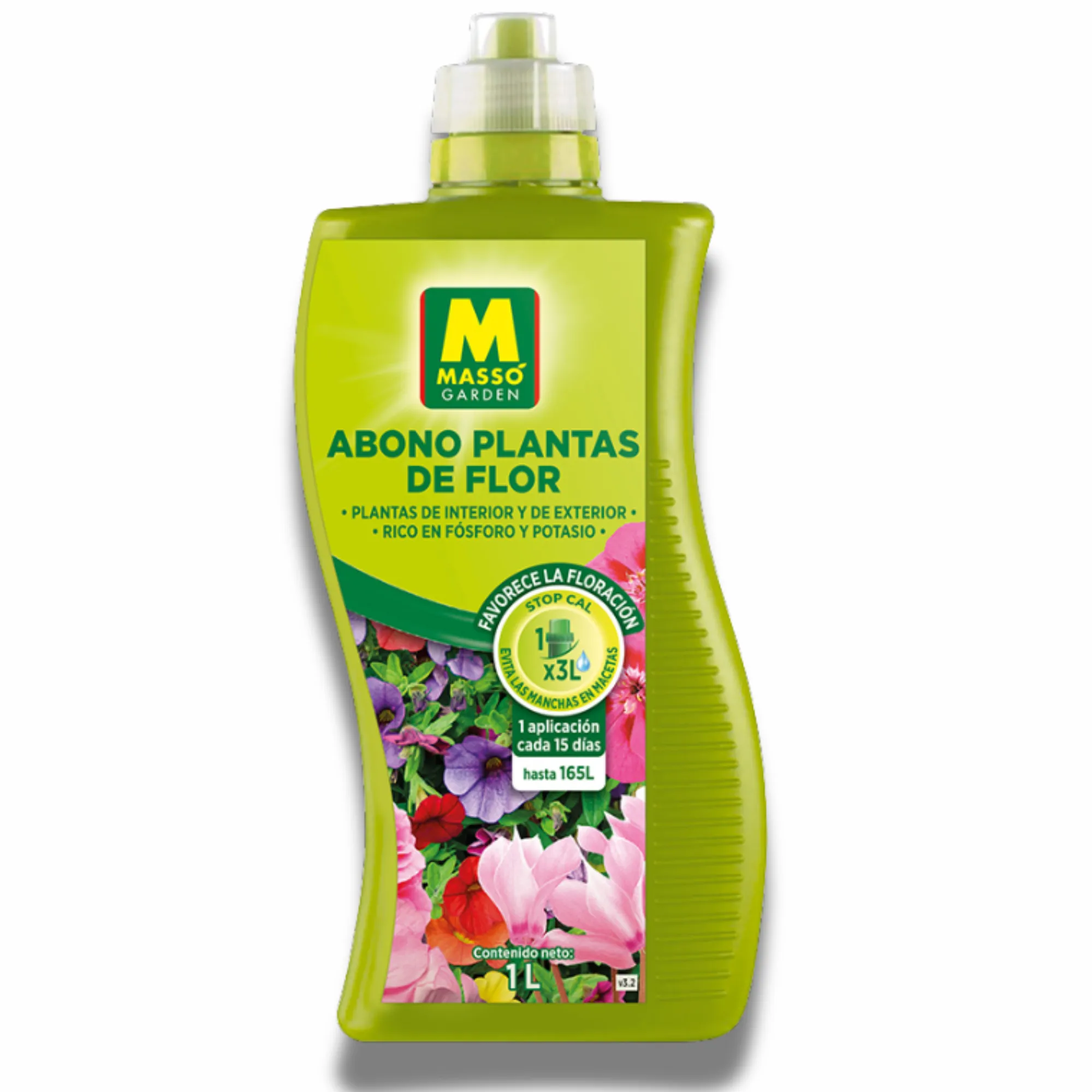Abono Plantas de Flor Massó Garden 1 L con Antical