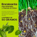 Enraizante ecológico en Polvo Rocalba 50 g para Esquejes