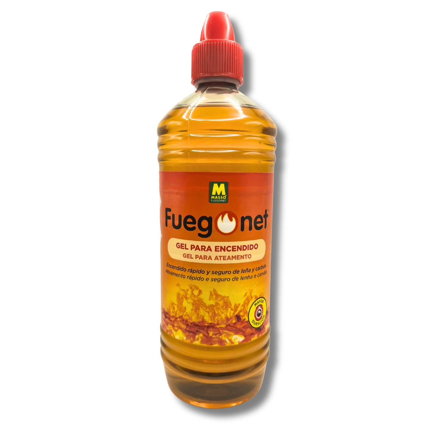 Gel para Encendido 1L Fuegonet – Enciende tu chimenea, barbacoa o estufa de forma rápida, limpia y segura