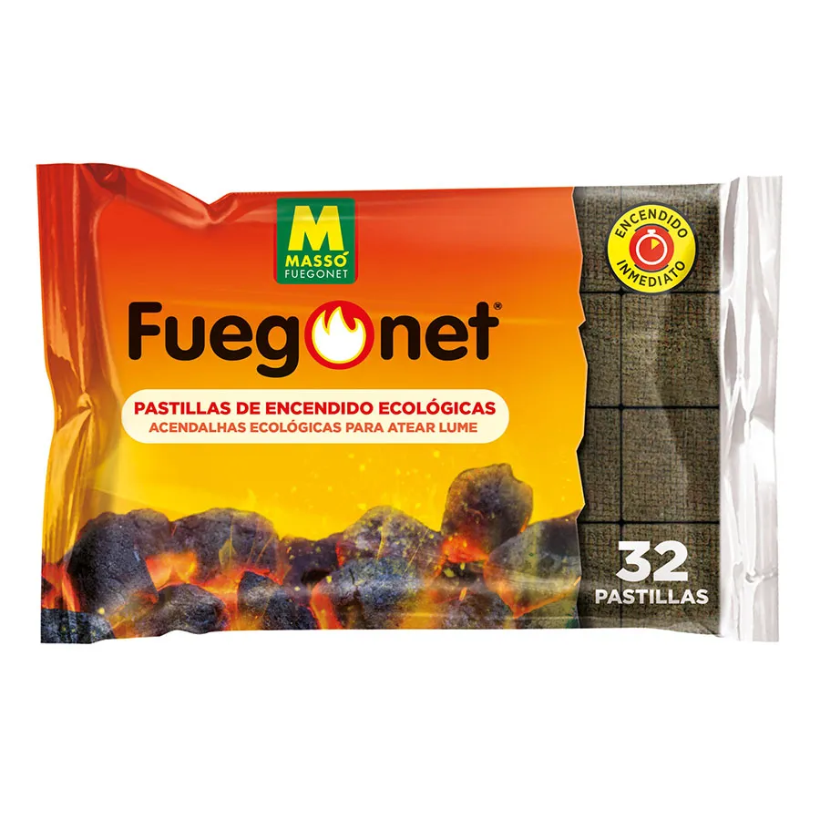 Pastillas de Encendido Ecológicas 32 pastillas – Sin olor y respetuosas con el medio ambiente