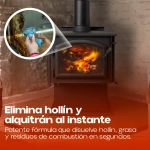 Limpiador para Cristales de Estufa Fuegonet 750 ml