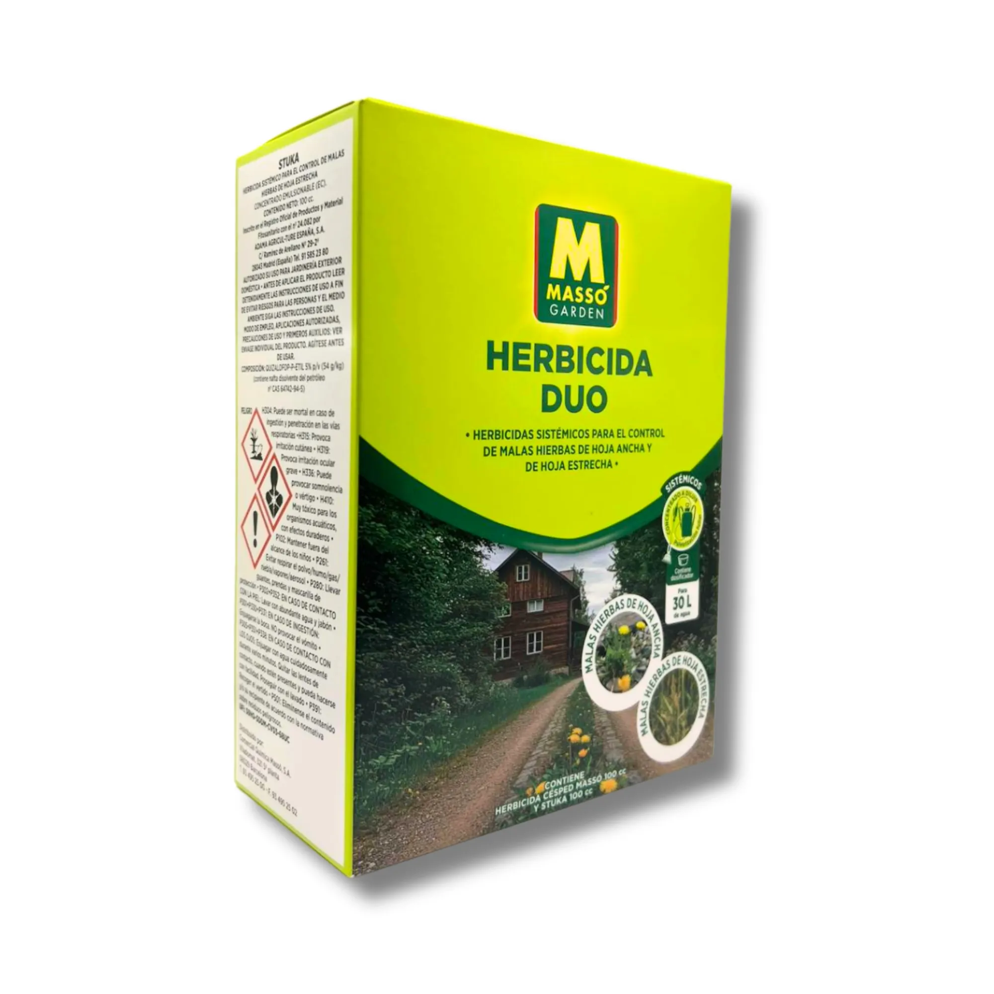 Herbicida DUO Massó Garden 100 ml + 100 ml