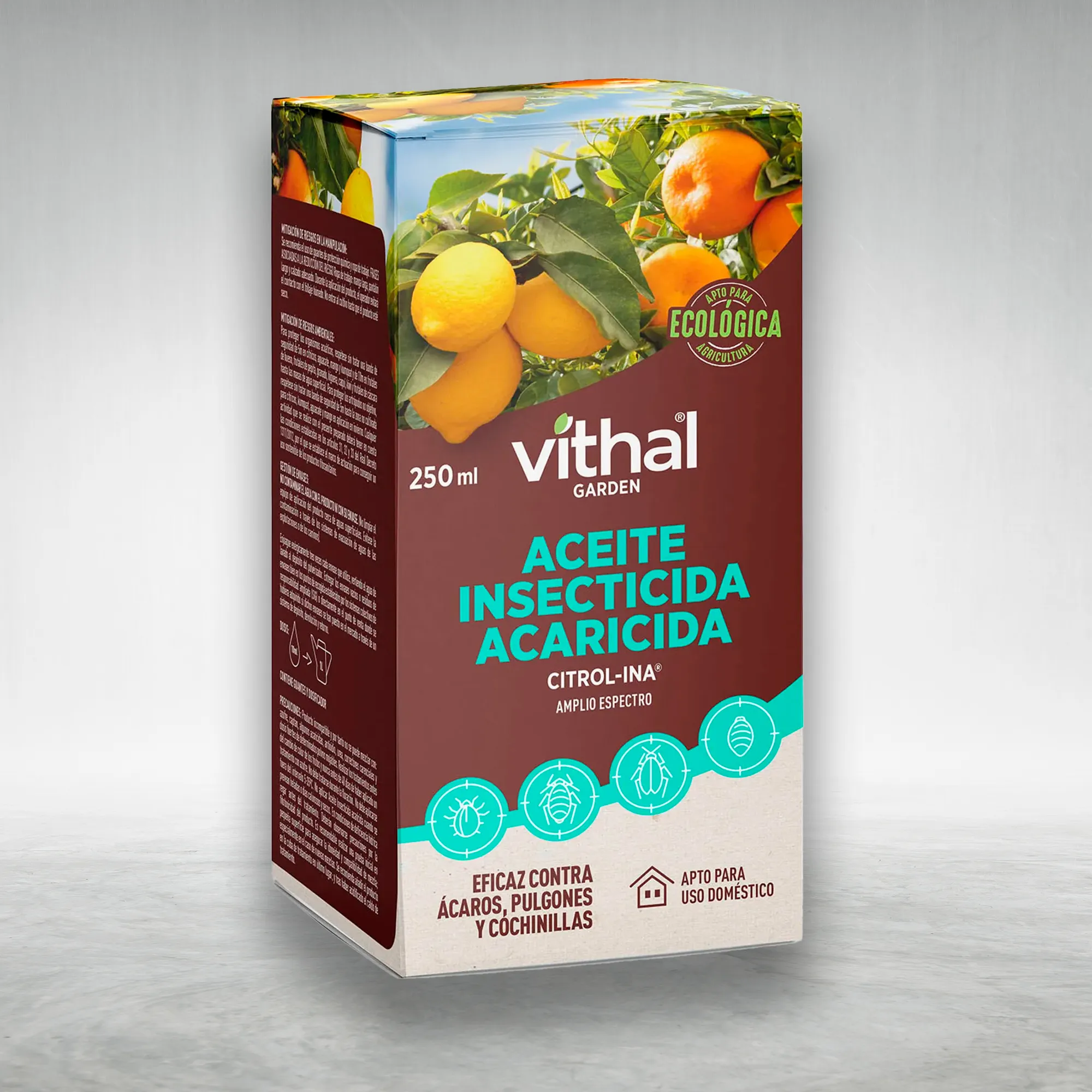 Citrol-ina aceite Insecticida-Acaricida para Ácaros 250 ml