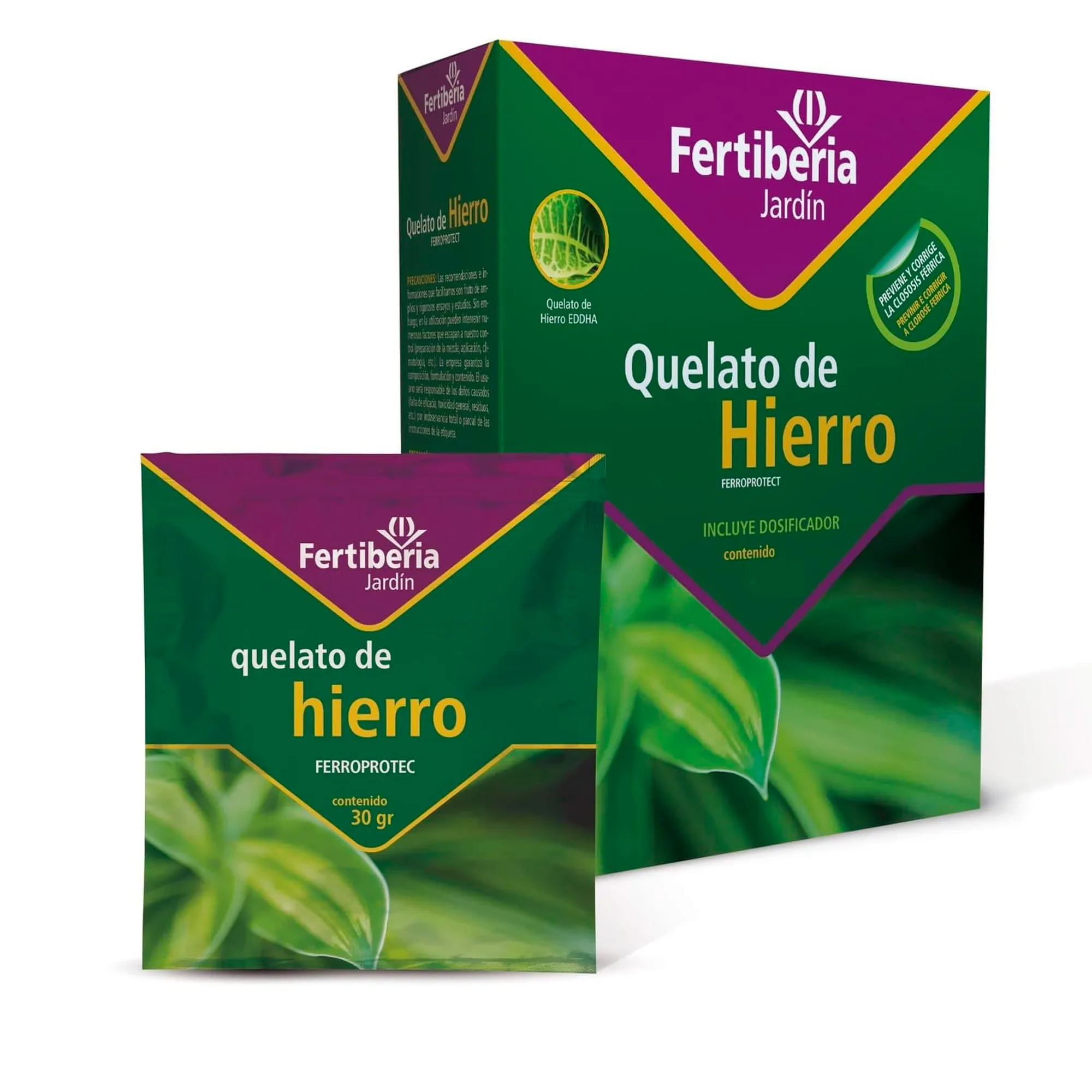 Quelato de Hierro EDDHA Fertiberia Jardín 30 g