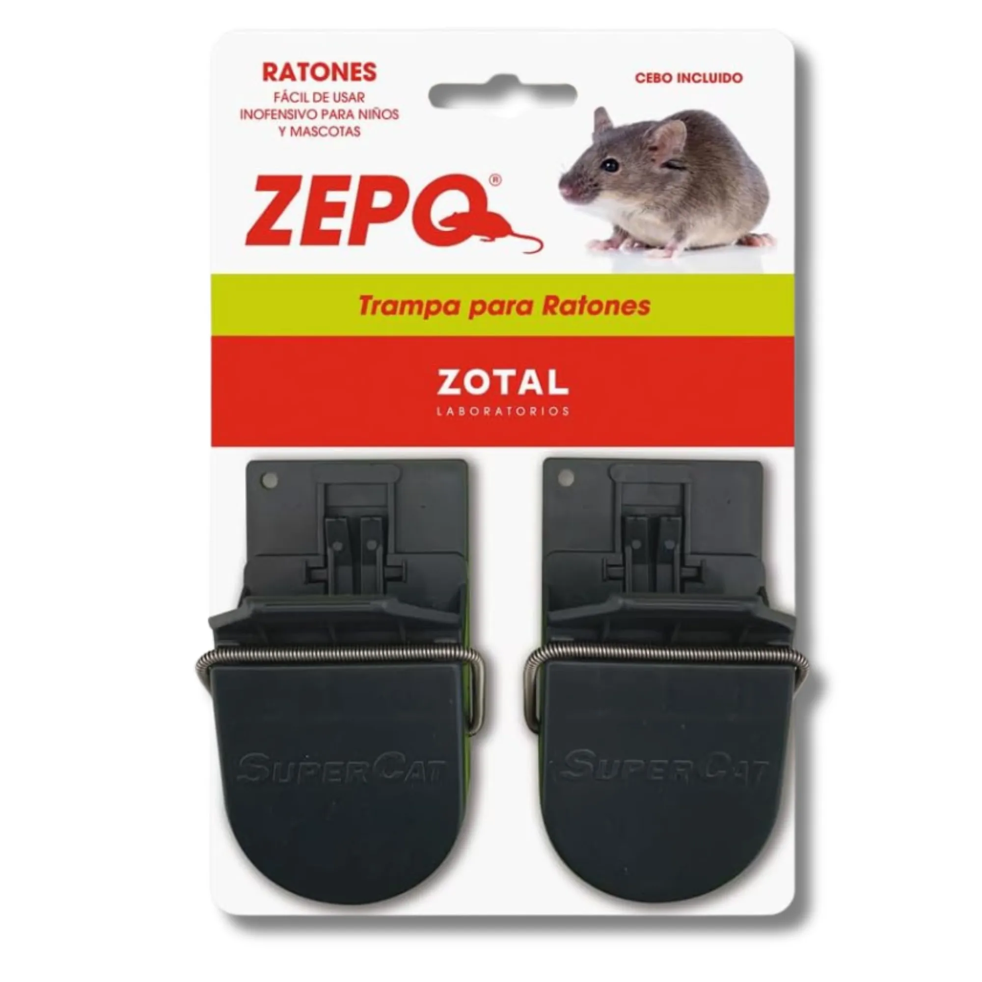 Trampa para Ratones Zotal ZEPO 2 Unidades