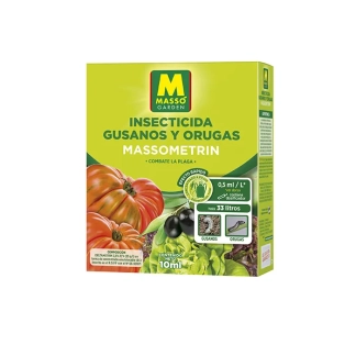 Insecticida Gusanos y Orugas Massometrin 10 ml