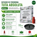 Difusor Feromonas Tuta Absoluta 0,50 mg 60 Días Econex 1 ud