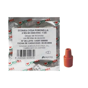Difusor Feromonas Carpocapsa 2 mg 60 Días Econex
