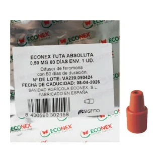 Difusor Feromonas Tuta Absoluta 0,50 mg 60 Días Econex 1 ud