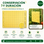 Trampa Cromática Amarilla adhesiva 20x25 unidad