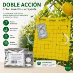 Kit Trampa Amarilla + Atrayente Trips 30 días, unidades