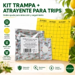 Kit Trampa Amarilla + Atrayente Trips 30 días, unidades