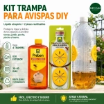Kit Trampa DIY + Atrayente para avispas 400 ml unidades