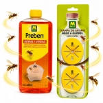 Kit Trampa DIY + Atrayente para avispas 400 ml unidades