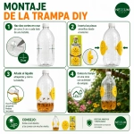 Kit Trampa DIY + Atrayente para avispas 400 ml unidades