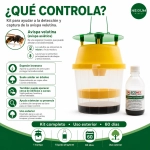 VelutinaTrap Trampa Avispas + Atrayente VelutinaTrap Atrayente Avispas kit unidad