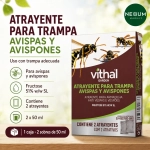 Atrayente para Trampa de Avispas y Avispones 2 x 50 ml