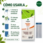 Trampa Cromática Adhesiva para Trips 10 Unidades