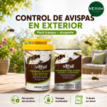 Kit Trampa para Avispas y Avispones con 3 Atrayentes de 50 ml