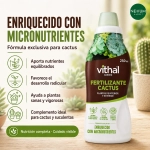 Fertilizante Cactus con Micronutrientes 250 ml