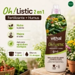 Fertilizante + Humus Oh! Listic 2 en 1 1L