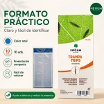 Trampa Cromática Adhesiva para Trips 10 Unidades