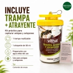 Trampa para Avispas y Avispones con Atrayente 50 ml