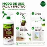Insecticida Voladores y Rastreros Vithal Garden 1L