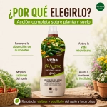 Fertilizante + Humus Oh! Listic 2 en 1 1L