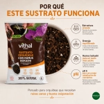 Substrato Orquídeas con Humus Bokashi 2 L