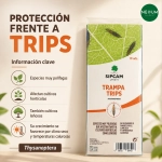 Trampa Cromática Adhesiva para Trips 10 Unidades
