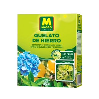 Massó Garden Quelato de Hierro Granulado 50 g y 500 g