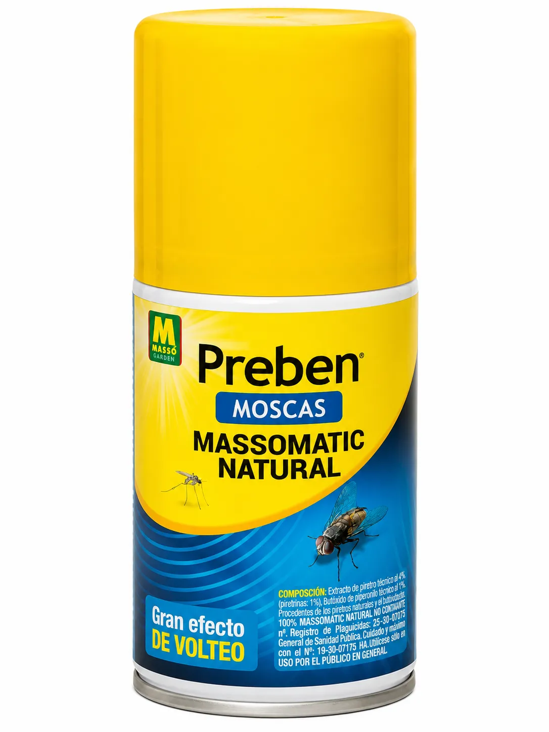 Preben Moscas Massomatic Natural Insecticida en Aerosol 250 ml