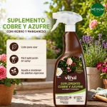 Suplemento Cobre y Azufre con Hierro y Manganeso 750 ml